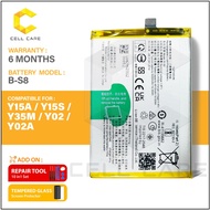Battery For VIVO Y15A / Y15S / Y35M / Y02 / Y02A B-S8 (4910mAh)