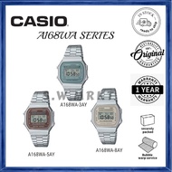 Casio A168WA-3AY/5AY/8AY Vintage Watch