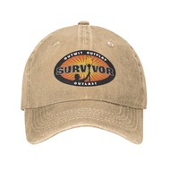 Survivor Cbs Tv Television Show Blue Burst Sports Snapback Cap Gift