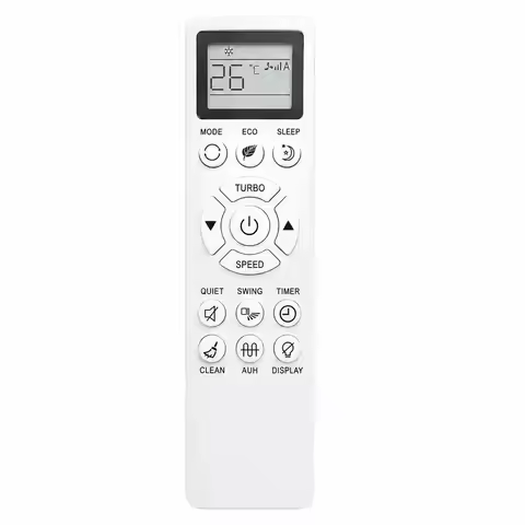 Replacement AC Remote Compatible For Lanzkraft Changhong KKG26A‑C1 Air Conditioner LSWH‑20FC1N LSWH‑