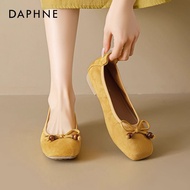 Daphne | รองเท้าแบนหุ้มข้อแบบสวม ส้นต่ำ สำหรับผู้หญิง
