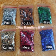 Sequins - 6mm Color Plate Beads - Flat Beads - Plate Beads