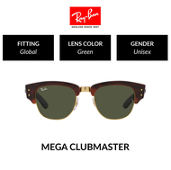Ray-Ban   Mega Clubmaster False - RB0316S 990/31  Unisex Global Fitting  Sunglasses Size 53mm