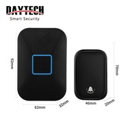 Daytech Doorbell waterproof single piece receiver/button DB09