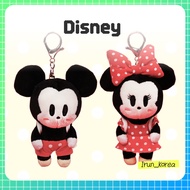 [DISNEY] Disney Backpack Plush Keyring – Mickey & Minnie Mouse