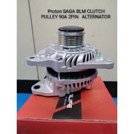 100% New Alternator For Proton Saga BLM C/Pulley (90A) 2 Pin