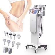 New Style Vertical 6 in 1 40K Cavitation Fat Burning Laser Vaccuum Cavitation 80K Slimming Beauty Ma