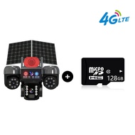 🔥้MY STOCK🔥้ V380 Pro App Triple Lens Solar Powered Outdoor Security Camera 3 Split Screen Live View
