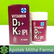 IPI Vitamin D3+K2 @25 tablet