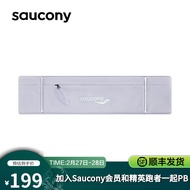 Saucony索康尼多彩配色腰包 运动包 中性 SC0239206 雾灰紫 均码