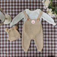 Premium Knitted Overalls for Babies 0-11⁄2 Years Old Boys Women's/