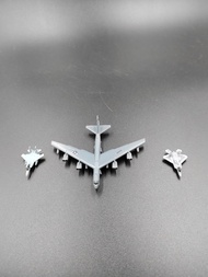 Mô Hình Máy Bay Ném Bom B52 1/700 Mô Hình Máy Bay Chiến Đấu Micro Mô Hình Máy Bay F22 F15 Máy Bay Né