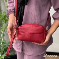 MARIONE - Women's Sling bag DMU togo leather Sling bag women's Sling bag