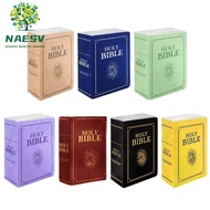 NAESV Bible Throw Pillow, Plush Toy Realistic Looking Bible Pillow, Living Room Cutest Home Decor So