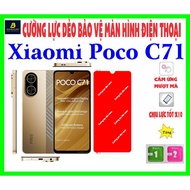 Nano flexible tempered glass for Xiaomi Poco C71 phone screen