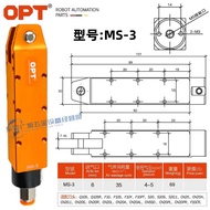Gunting Pneumatik Persegi OPT MS-30 MS-25 MS-20 MS-10 MS-5 MS-3A MS-3 Badan Silinder