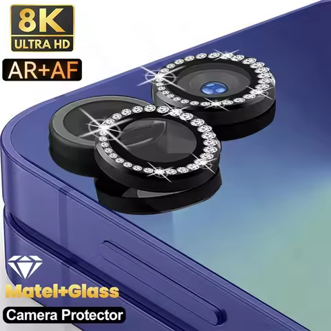 Sumsung ZFlip7 5G Crystal Diamond Aluminum Alloy Ring Camera Protector Cap For Samsung Galaxy Z Flip