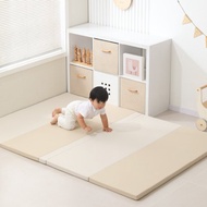韓國方型無縫5折兒童地墊200x140 城堡地墊防護地墊 厚地墊可折疊