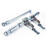 GS125 GN125 Motorcycle Front 12MM Rear 15MM Wheel Rim Shaft Axis Axle