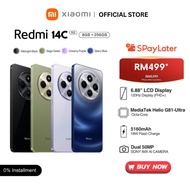 Redmi 14C (8GB+256GB) | Helio G81 Ultra | 6.88" IPS LCD Display | 50MP Triple Camera Smartphone