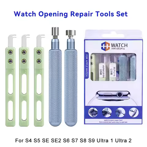 4 in 1 Smart Watch Battery Screen Disassembly Tool Kit for Apple Watch S4 S5 S7 S8 S9 SE SE2 LCD Scr
