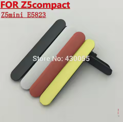 Black/White/Red/Yellow New Ymitn SIM Card Port Dust Plug For Sony Xperia Z5 MINI E5823 E5803 Z5 Comp