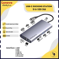 LENOVO THINKPLUS USB-C Docking Station LC10 - 10-in-1 USB-C Hub - Latest Docking Station from ThinkP
