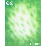 DIGICOLOR BACKDROP F1001 GREEN ABSTRACT-BACKDROP untuk Tangkap Gambar Potret/Keluarga/Kahwin