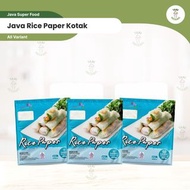 Java 越南米紙 方形 22厘米 越南春卷皮 米紙卷 春卷 沙律卷