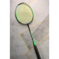 【Ready Stock】VICTOR Badminton Racket THRUSTER K ONIGIRI Green High Elasticity Carbon Fiber Badminton