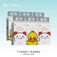 6 packs Popi Tisu Gantung 4 ply Embossed Tissues | 4D Emboss Air Cushion Technology