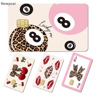 [Newyear] 4pcs Credit Card Stiers For Credit Card Skin Debit Card Stier Personalized  Stier Cover Cr