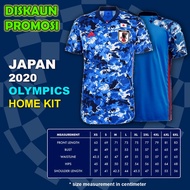 Japan Home Football Jersey 2020 (Olympics) - Jepun Bola Sepak Jersi