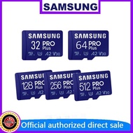32gb/64gb/128gb/256gb/512gb Samsung PRO PLUS Micro SD Card Class 10 U3 A2 V30 4K Memory Card FREE Adapter