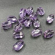 Faceted amethyst spacer charms Faceted amethyst spacer Bead Accessories