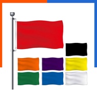 ธงสี ธงกีฬา ผ้าร่ม 40x60/60x90/80x120/100*150 ซม ธง ผ้าร่ม แถมเชือกและห่วงผูกธง US.Station