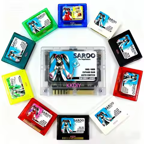 Sega Saturn SAROO Retro Game Compatible with Console Version 1.37 SS Everdrive