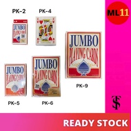 (2 - 9 Larger) Giant Playing Cards / Jumbo Poker Cards / Kad Poker Gergasi / Kad Bermain Jumbo