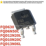 1-5PCS FQD12N20L FQD12N20 FQD6N50C FQD6N50 FQD10N20C FQD10N20 FQD13N06L FQD13N06 FQD630 TO-252 Field