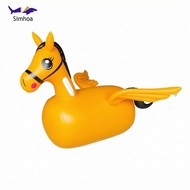 Simhoa Horse Hopping Toy Heavy-Duty Bouncy Horse Riding Hopper with Handles Thickened for Children, 