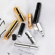 Perfume Bottle 5ML/10ML Portable Essential Oil Bottle UV Glass Refillable Perfume Bottle Tr