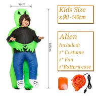 Adult Alien Inflatable Costume Kids Party Cosplay Costume Funny Suit Anime Fancy Dress Halloween Cos