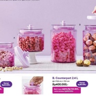 counterpart Tupperware/ toples lebaran/ toples Tupperware kristal