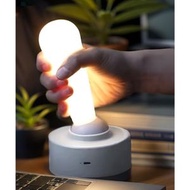 撥動開關小夜燈 科技感家居床頭燈 粘墻小壁燈 LED氛圍燈 USB充電燈 可車載