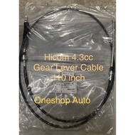 READY STOCK HICOM 4.3cc 110 inch 109 inch GEAR LEVER CABLE OEM JAPAN