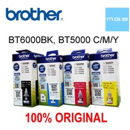 ORIGINAL BROTHER BT6000 BLACK + BT-5000 CYAN + BT-5000 YELLOW + BT-5000 MAGENTA REFILL INK