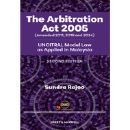 The Arbitration Act 2005: UNCITRAL Model Law as Applied in Malaysia - 2nd Ed (Original Print +eBook)