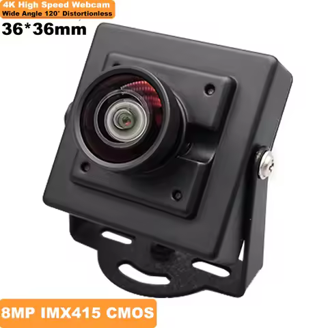 8MP 4K IMX415 Sensor High Speed 30fps Wide Angle Webcam 120Degree No Distortion UVC USB Camera with 