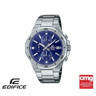 CASIO นาฬิกาข้อมือผู้ชาย EDIFICE รุ่น EFV-640D-2AVUDF วัสดุสเตนเลสสตีล สีน้ำเงิน