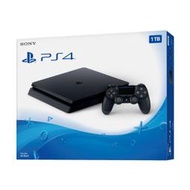 【現貨不用等】PS PS4 SLIM 主機 台灣公司貨 光碟機版 黑色主機 1TB 薄型 輕巧 一年保固 薄型主機 索尼